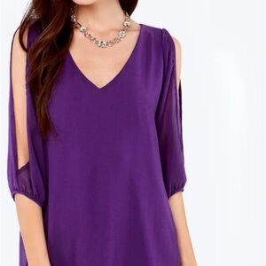 Lulus Elegant Purple Women's Dress